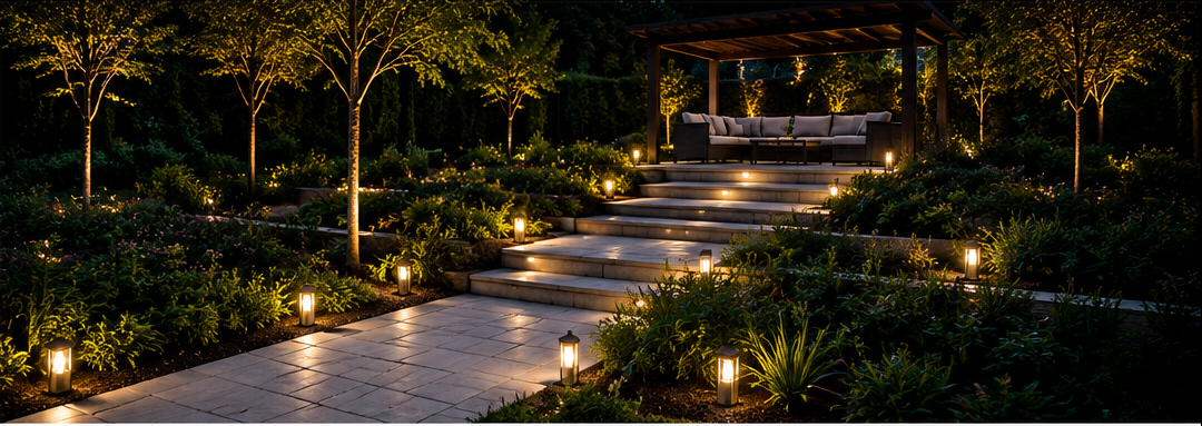 Jardin extérieur premium
